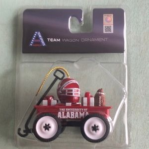 University of Alabama Team Wagon Ornament NWT